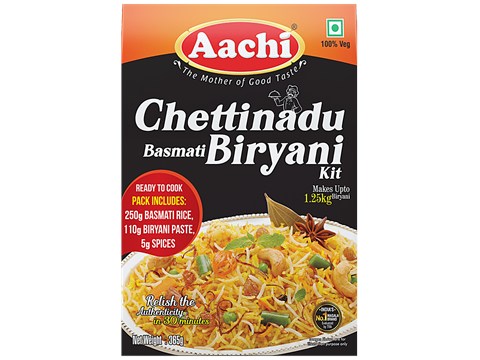 Aachi Chettinadu Basmati Biryani Kit, 365 g