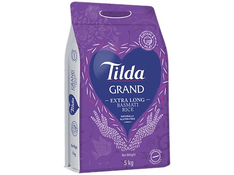 Tilda Extra Long Basmati Rice/Basmati Akki, 5 kg
