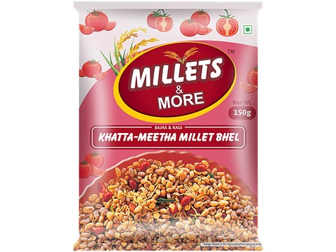Millets & More Khatta-Meetha Millet Bhel, 150 g