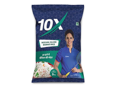 10X Basmati Rice - Rozana Silver Premium Quality, 5 kg