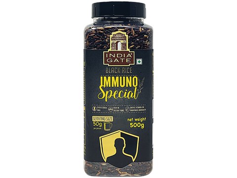 India Gate Immuno Special Black Rice, 500 g