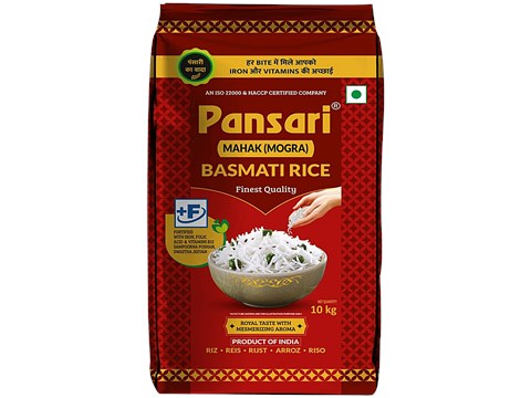 PANSARI Mahak Basmati Rice, 10 kg