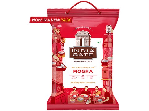 India Gate Basmati Rice/Basmati Akki - Mogra/Broken, 5 kg