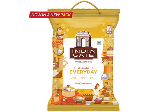 India Gate Everyday Pure Basmati Rice, 5 kg