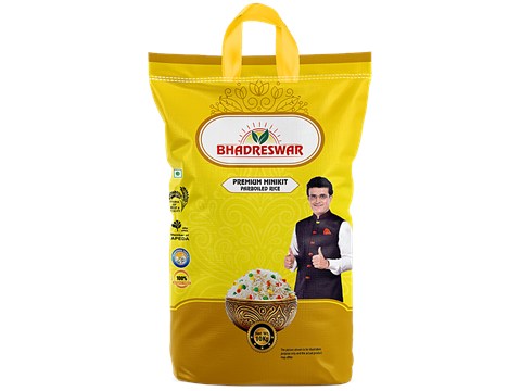 Bhadreswar Premium Minikit Parboiled Rice, 10 kg