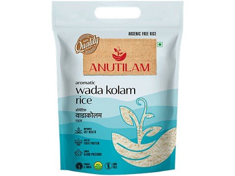 ANUTILAM Authentic Wada Kolam Rice, 5 kg