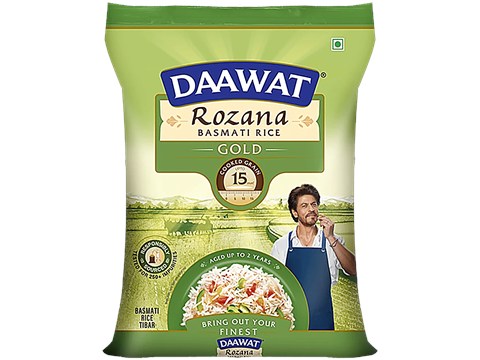 Daawat Rozana Gold Basmati Rice, 1 kg