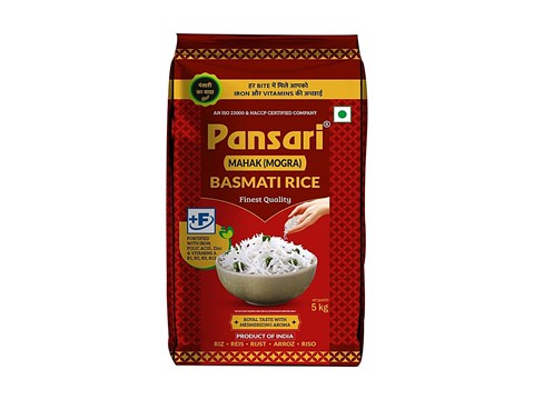 PANSARI Mahak Basmati Rice, 5 kg