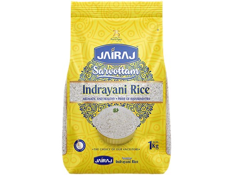 Jairaj Sarvotam Indrayani Rice, 1 kg