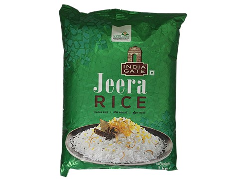 India Gate Rice/Akki - Jeera, 1 kg