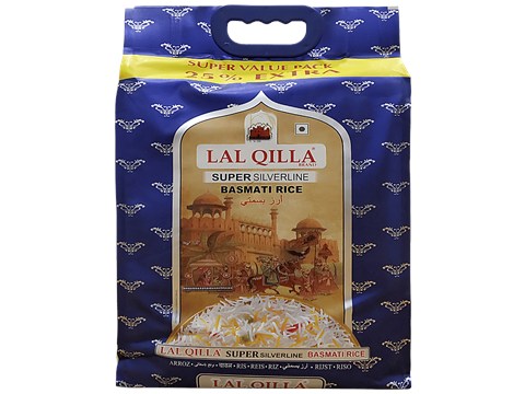 Lal Qilla Basmati Rice - Super Silverline, 5 kg