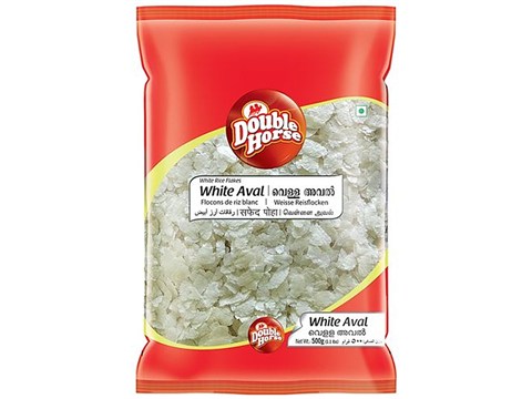 Double Horse Aval - White, 500 g