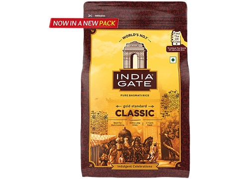 India Gate Basmati Rice/Basmati Akki - Classic, 1 kg
