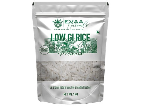 EVAA Naturals Premium Low GI Rice, 1 kg