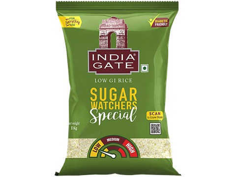 India Gate Low GI Rice Sugar Watchers Special For Everyday Use, 1 kg