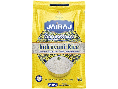 Jairaj Sarvotam Indrayani Rice, 5 kg