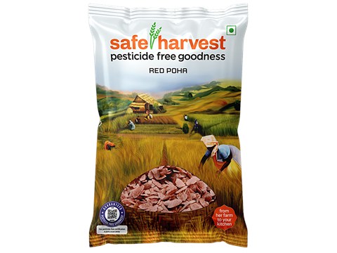 Safe Harvest Red Poha, 500 g