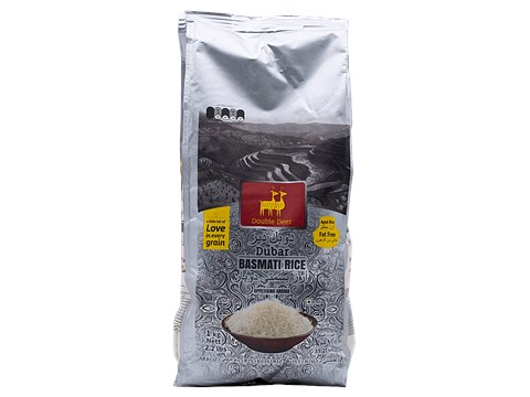 Double deer  Dubar Basmati Rice, 1 kg