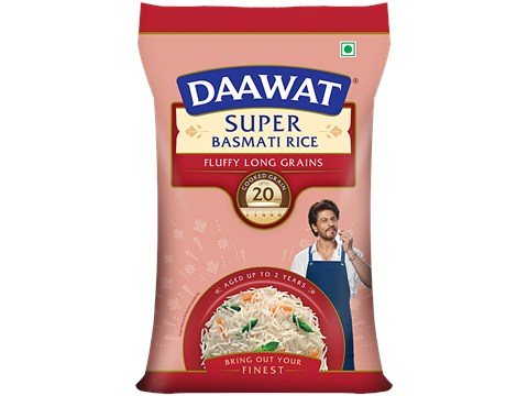 Daawat Super Basmati Rice, 3 kg