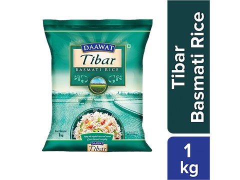 Daawat Basmati Rice/Basmati Akki - Daawat Tibar, 1 kg