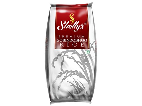 Shellys Premium Gobindobhog Rice - Premium, Raw, 1 kg