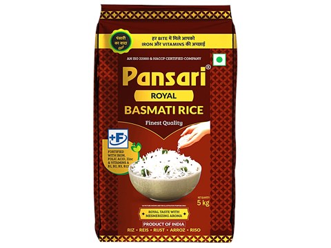 PANSARI Royal Basmati Rice, 5 kg