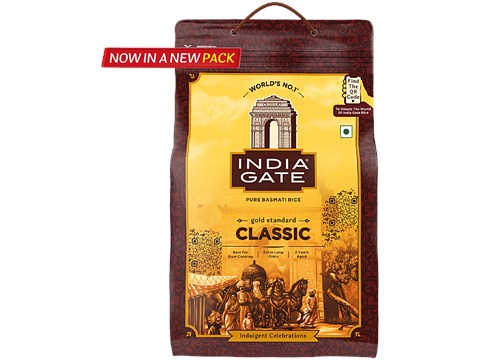 India Gate Basmati Rice/Basmati Akki - Classic, 5 kg