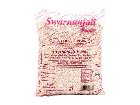 Swarnanjali  Puffed Rice Plain, 200 g