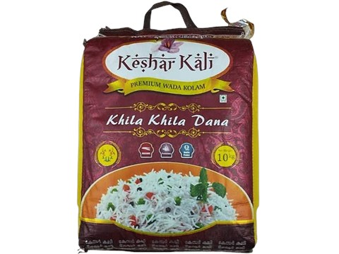 Keshar Kali Premium Wada Kolam Raw Rice, 10 kg