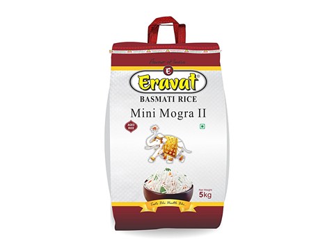 Eravat Mini Mogra - II Basmati Rice, 5 kg