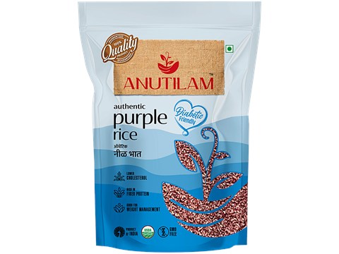 ANUTILAM Authentic Purple Rice, 1 kg