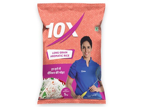 10X Long Grain Aromatic Rice - Non-sticky, Uniform In Size, 1 kg