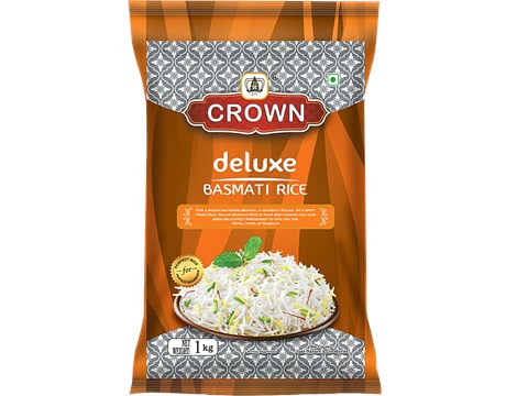 Crown Deluxe Basmati Rice, 1 kg