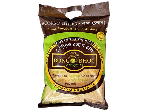 Bongo Bhog Premium Aromatic Govind Bhog Rice, 5 kg