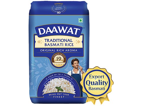 Daawat Traditional Basmati Rice, 1 kg
