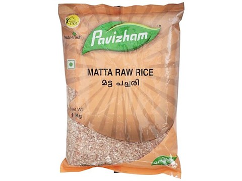 Pavizham Matta Raw Rice/Akki, 1 kg