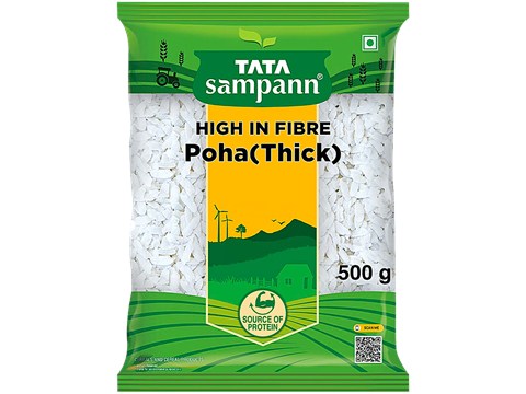 Tata Sampann Poha - Thick, 500 g