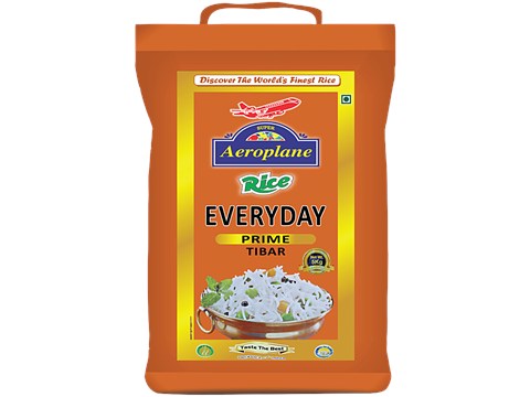 Aeroplane Everyday Prime Tibar Rice, 5 kg
