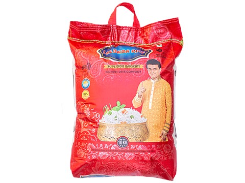 Lalbaba Rice Superior Banskati Rice, 10 kg