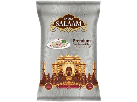 India Salaam Premium Pure Basmati Rice, 1 kg