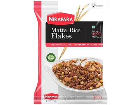 Nirapara Rice Flakes/Matta Aval, 400 g