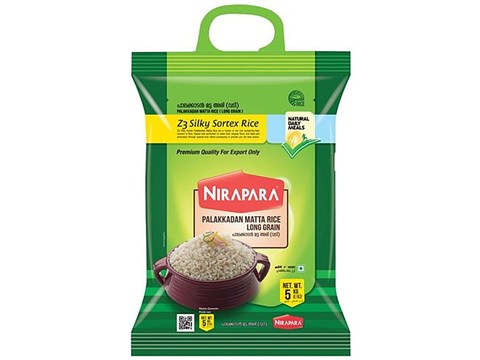 Nirapara Palakkadan matta Rice long grain (Vadi), 5 kg