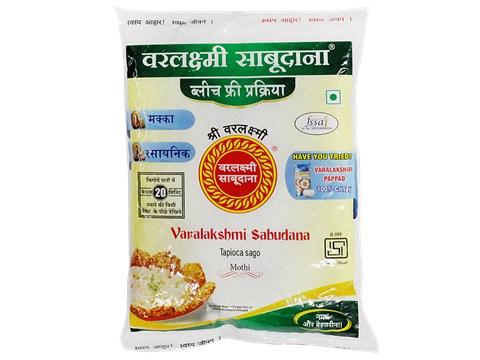 Varalakshmi  Sabudana/Sago - Mothi, 500 g
