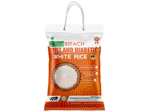 Befach Diet & Diabetic White Rice, 4.5 kg