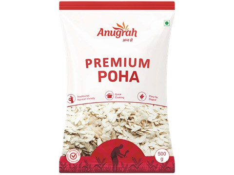 Anugrah Premium Navsari Poha, 500 g