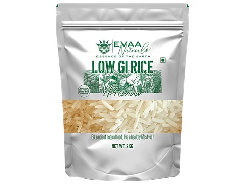 EVAA Naturals Premium Low GI Rice, 2 kg