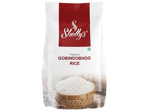 Shellys Gobindobhog Rice - Premium, Raw, 500 g