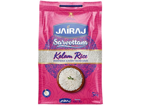 Jairaj Sarvotam Kolam Rice, 5 kg