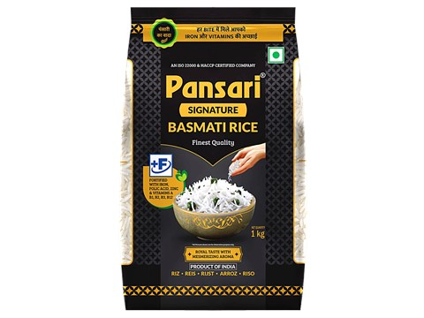 PANSARI Signature Basmati Rice, 1 kg