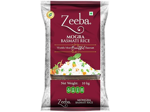 Zeeba Mogra/Broken/Tuta Basmati Rice For All Dishes (Cooked length upto 12mm*), 10 kg